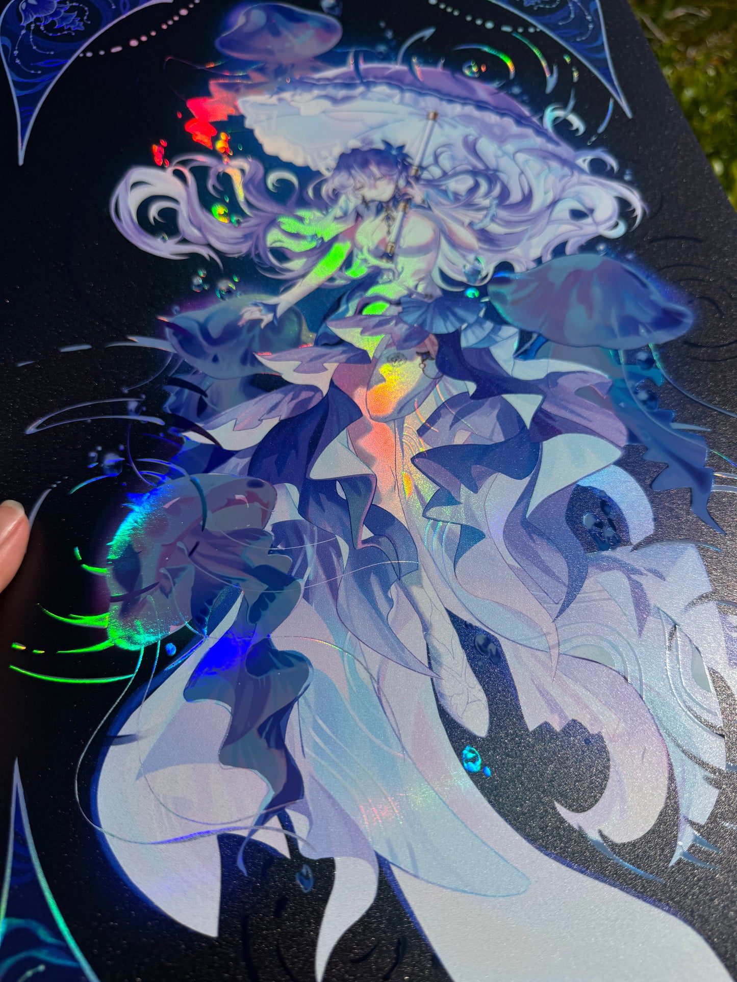 Holographic 11''x17'' Cantarella Wuthering Waves Poster