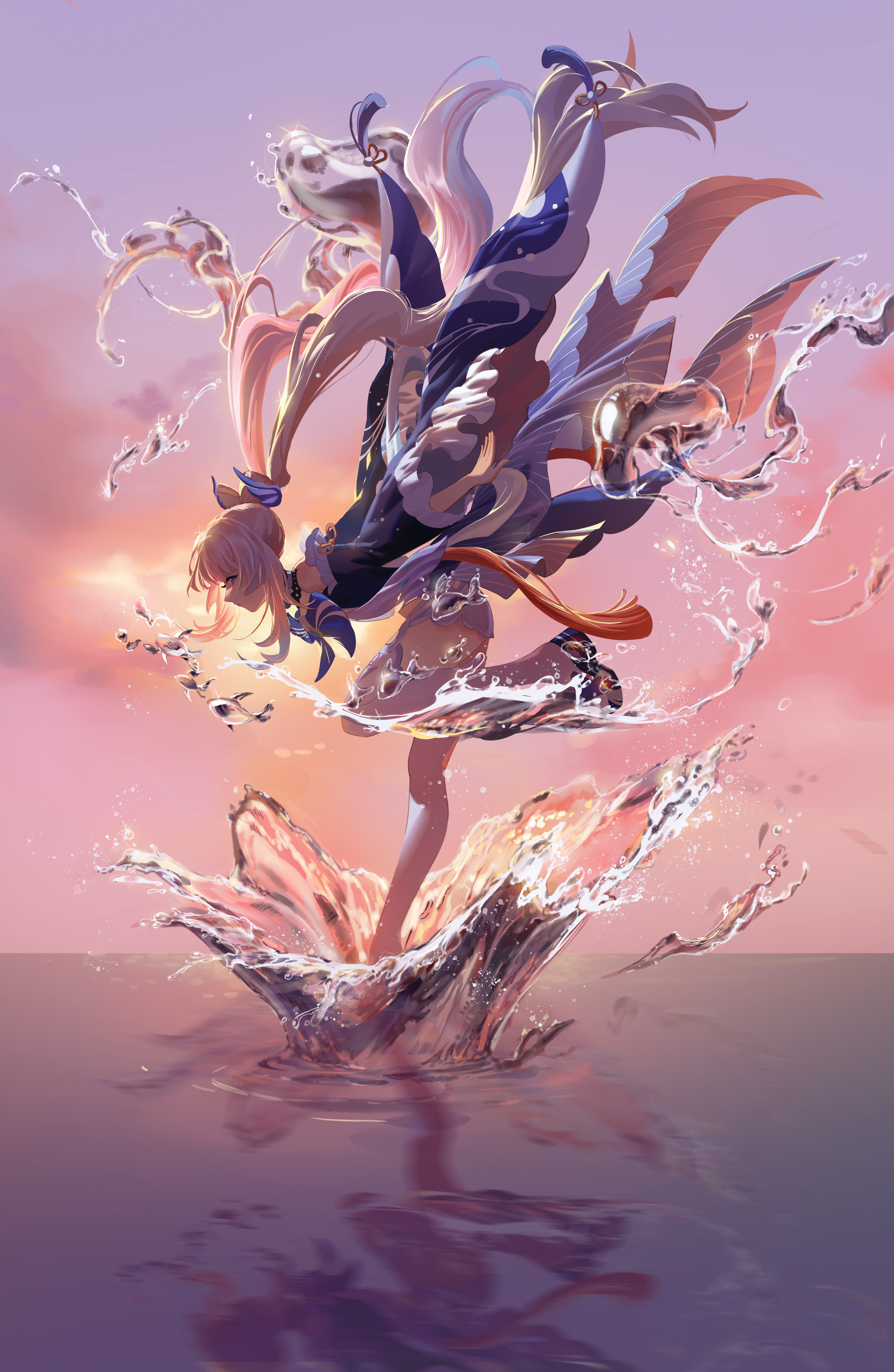 Genshin Impact Kokomi 11''x17'' Poster – mieumiso Genshin Impact Kokomi 11''x17'' Poster – mieumiso