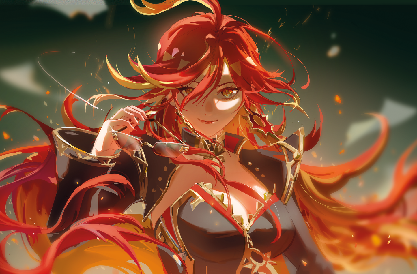 Genshin Impact Mavuika 5.5''x8.5'' Postcard