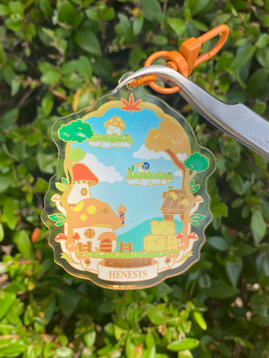 Maplestory 2 inch Henseys Keychain