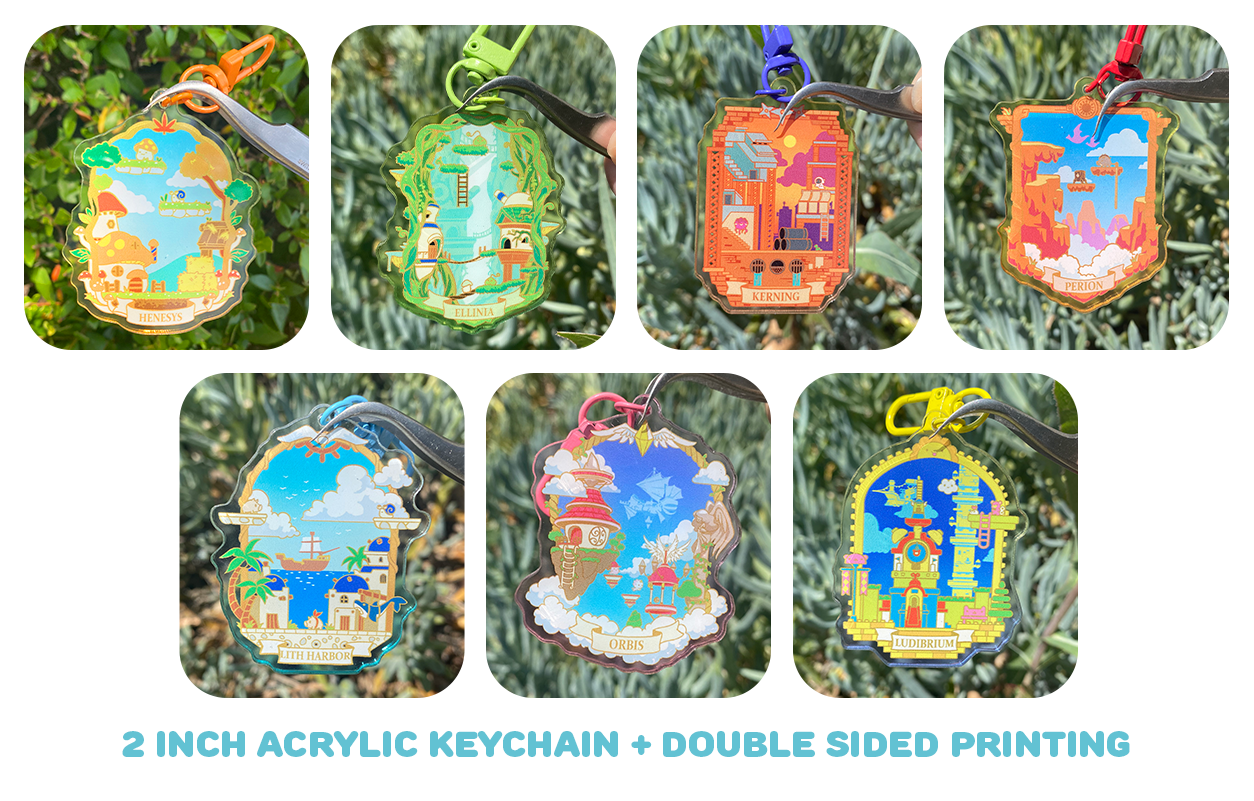 All 13 Maplestory Keychains Bundle Deal