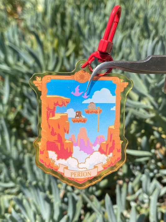 Maplestory 2 inch Perion Keychain