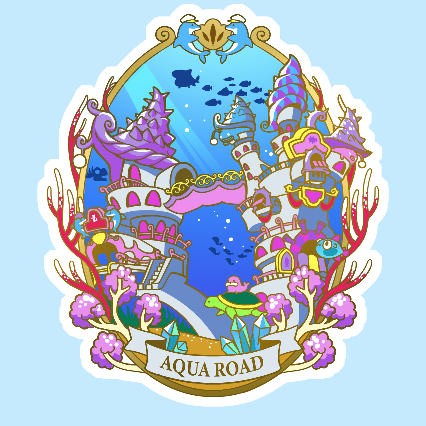[13 Sticker Set] Maplestory Region Stickers